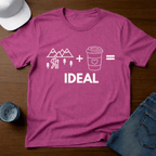 Hiking + Coffee = Ideal T-Shirt - Deadpan Outdoors Co.