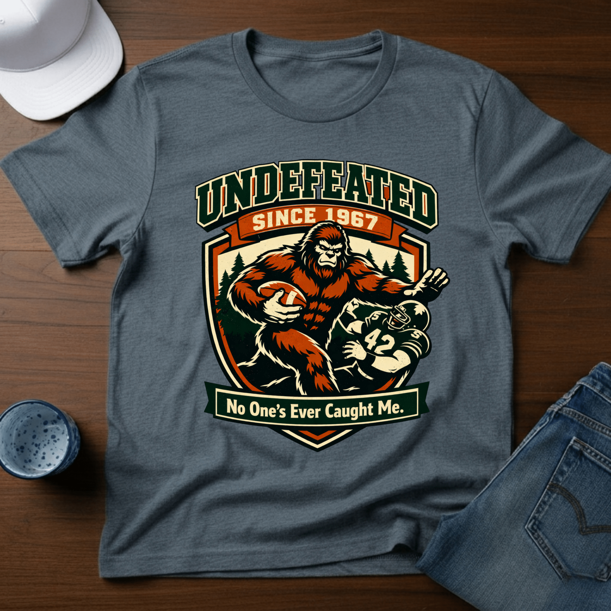 Undefeated Since 1967 T-Shirt - Deadpan Outdoors Co.