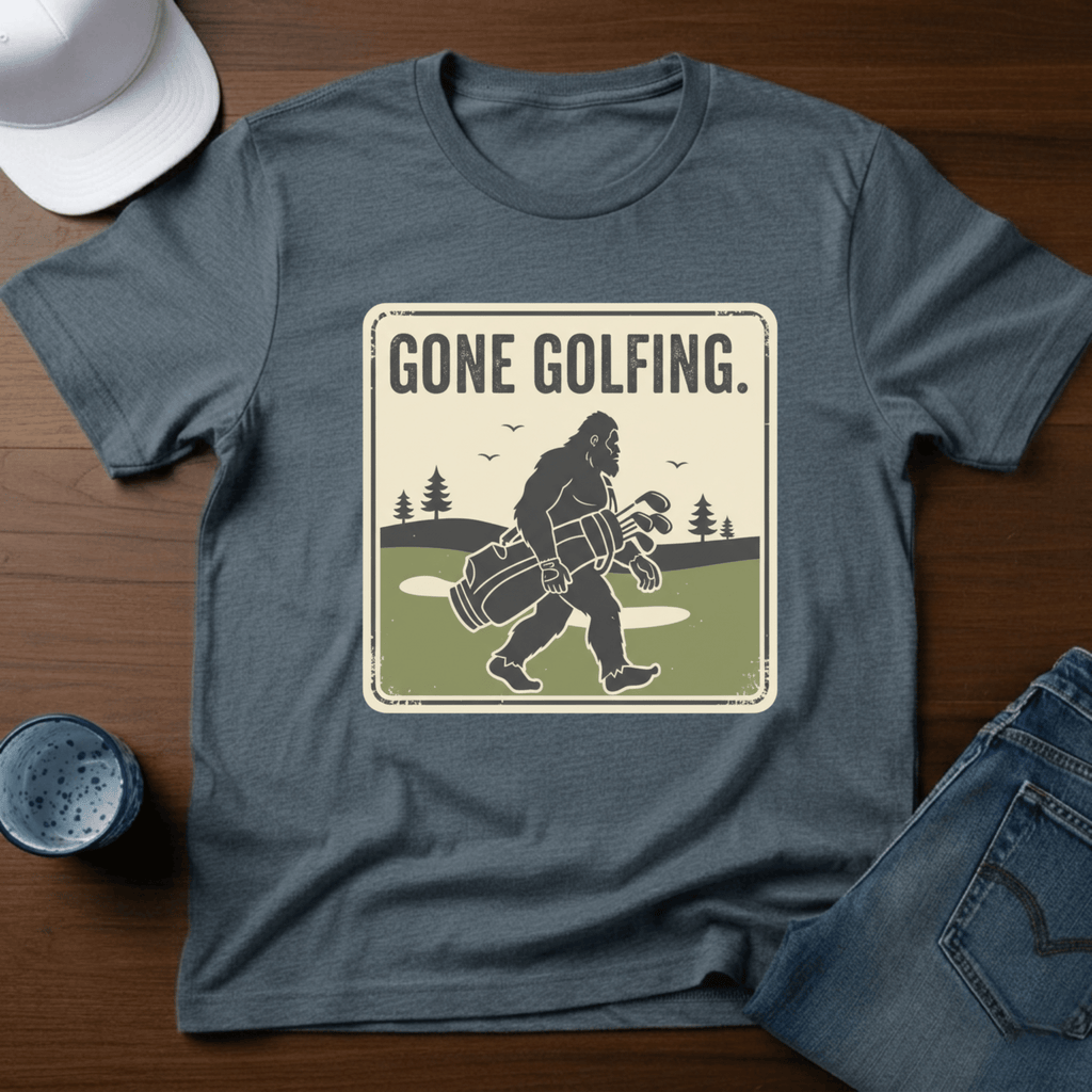 Gone Golfing T-Shirt - Deadpan Outdoors Co.