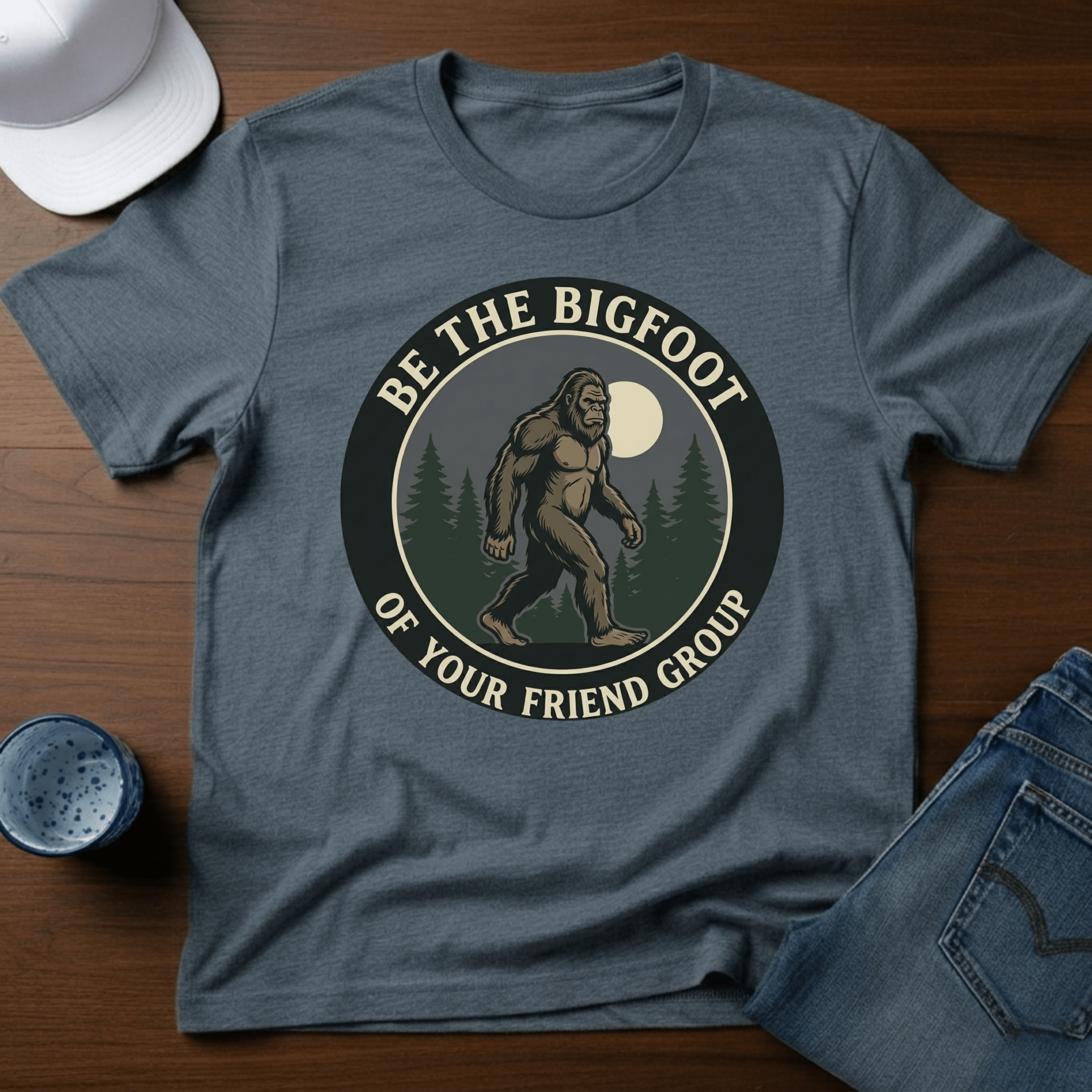 Be The Bigfoot of Your Friend Group T-Shirt - Deadpan Outdoors Co.
