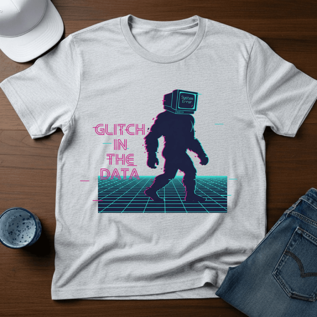 Glitch in the Data T-Shirt - Deadpan Outdoors Co.