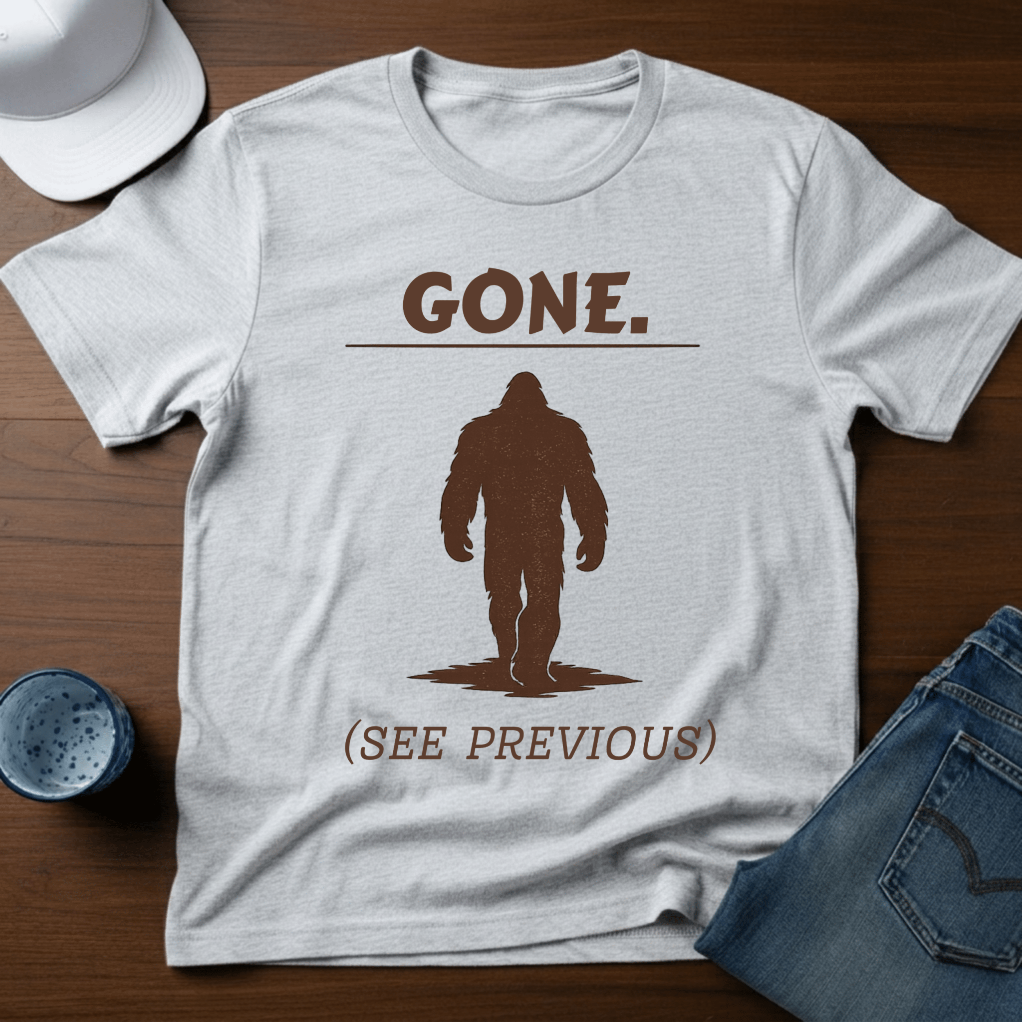 GONE. (SEE PREVIOUS) T-Shirt - Deadpan Outdoors Co.