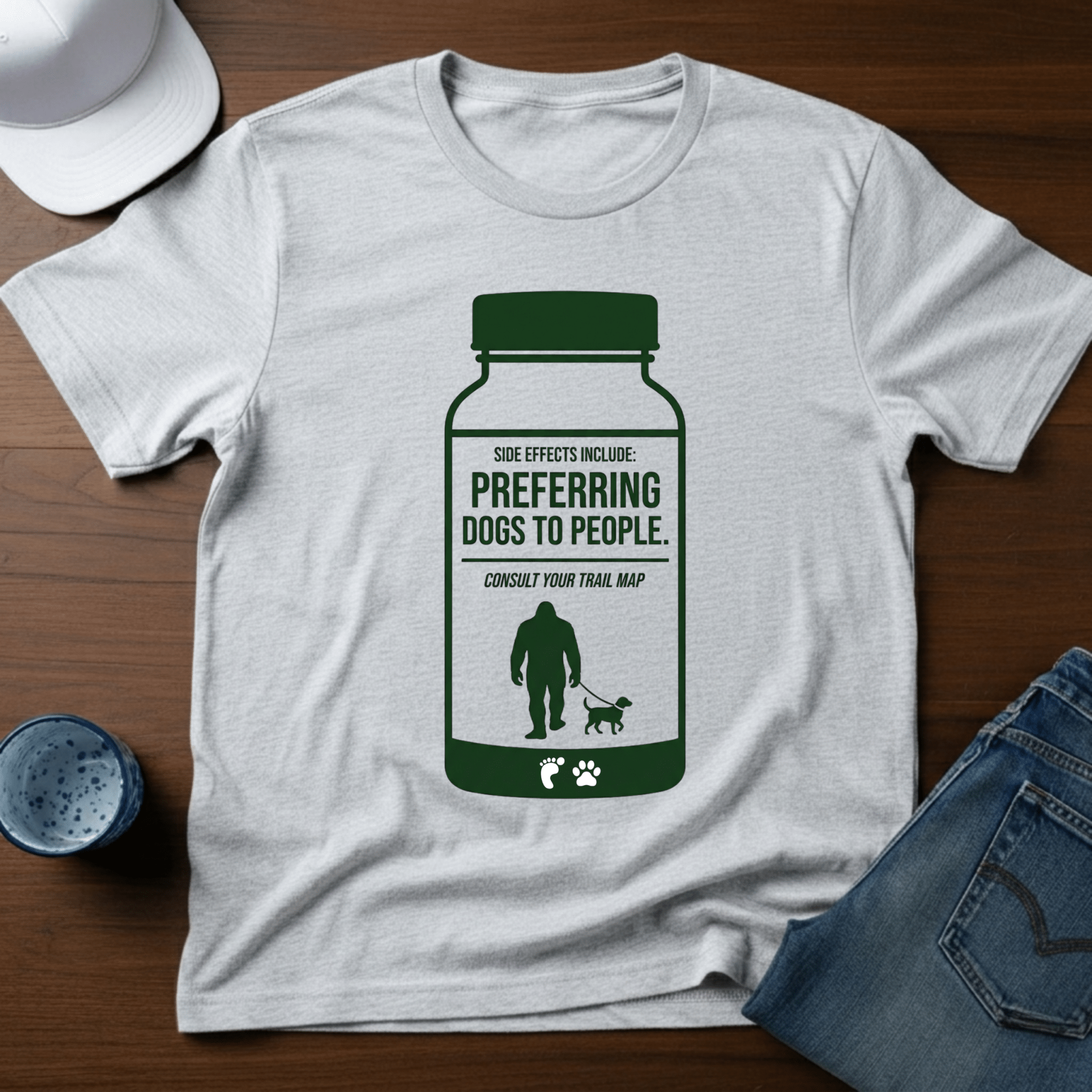 Side Effects Include: Preferring Dogs To People T-Shirt - Deadpan Outdoors Co.