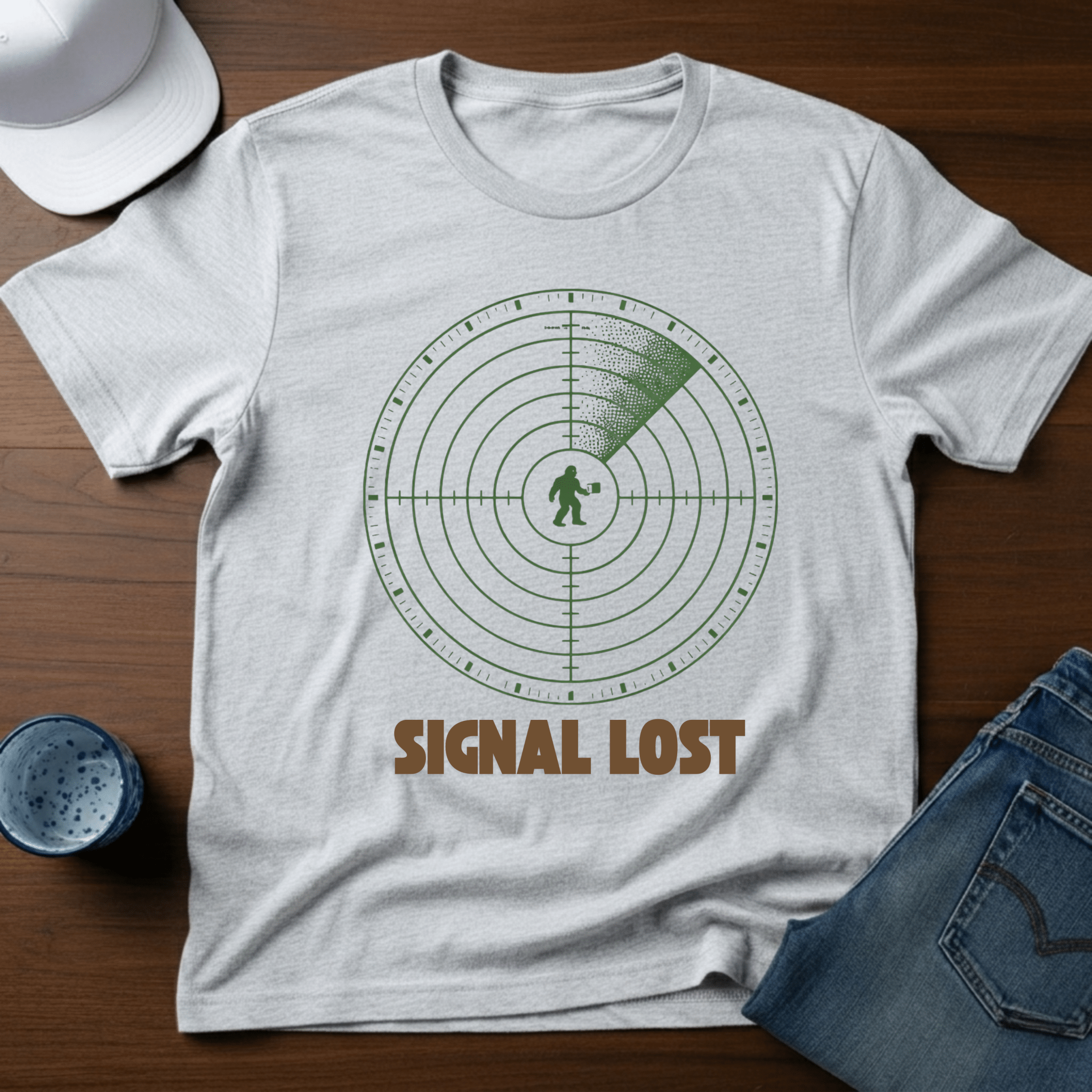 Signal Lost T-Shirt - Deadpan Outdoors Co.