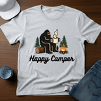 Happy Camper - Bigfoot T-Shirt - Deadpan Outdoors Co.