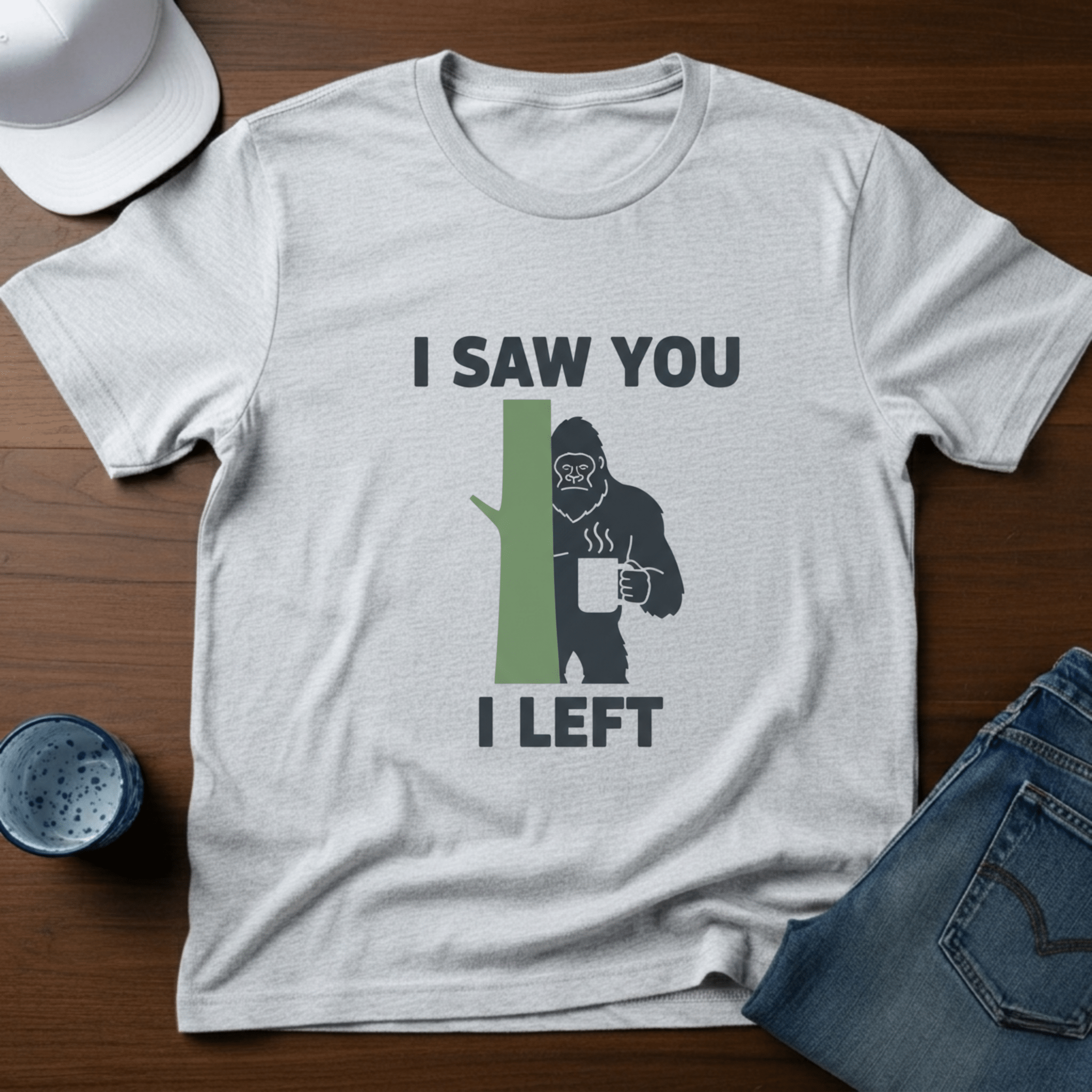 I Saw You I Left T-Shirt - Deadpan Outdoors Co.