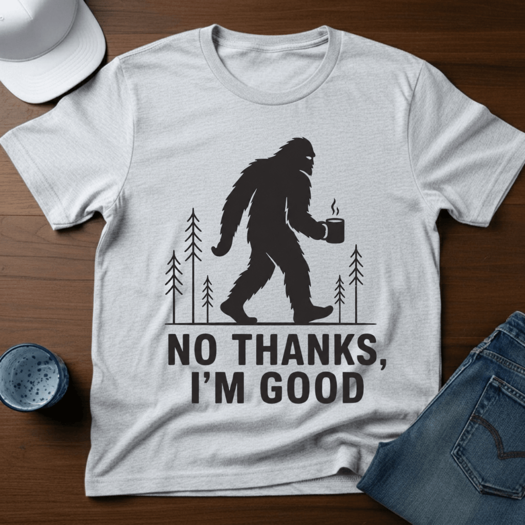 No Thanks, I'm Good T-Shirt - Deadpan Outdoors Co.