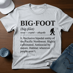 Bigfoot - Dictionary Definition T-Shirt - Deadpan Outdoors Co.