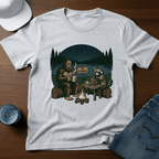 No Comment - Bigfoot With OCD Racoon T-Shirt - Deadpan Outdoors Co.