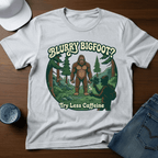 Blurry Bigfoot? Try Less Caffeine T-Shirt - Deadpan Outdoors Co.