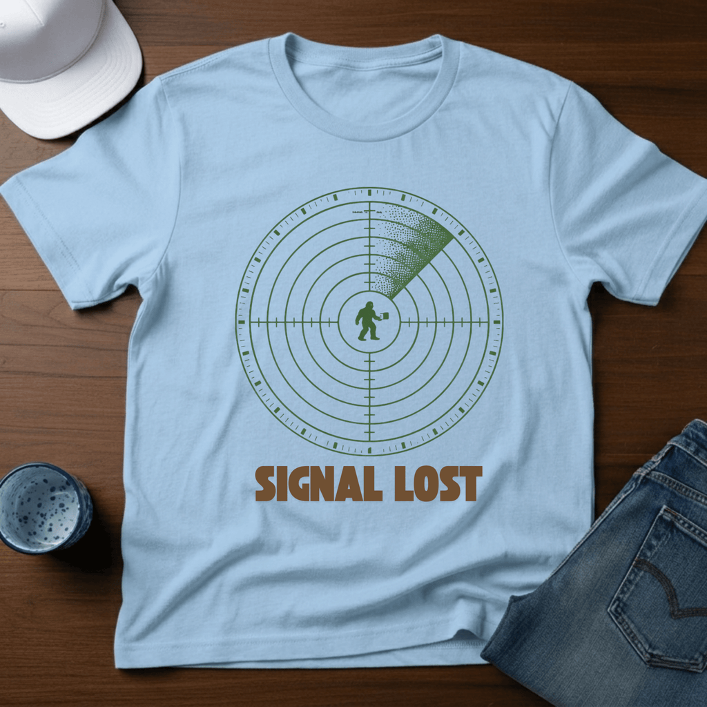 Signal Lost T-Shirt - Deadpan Outdoors Co.