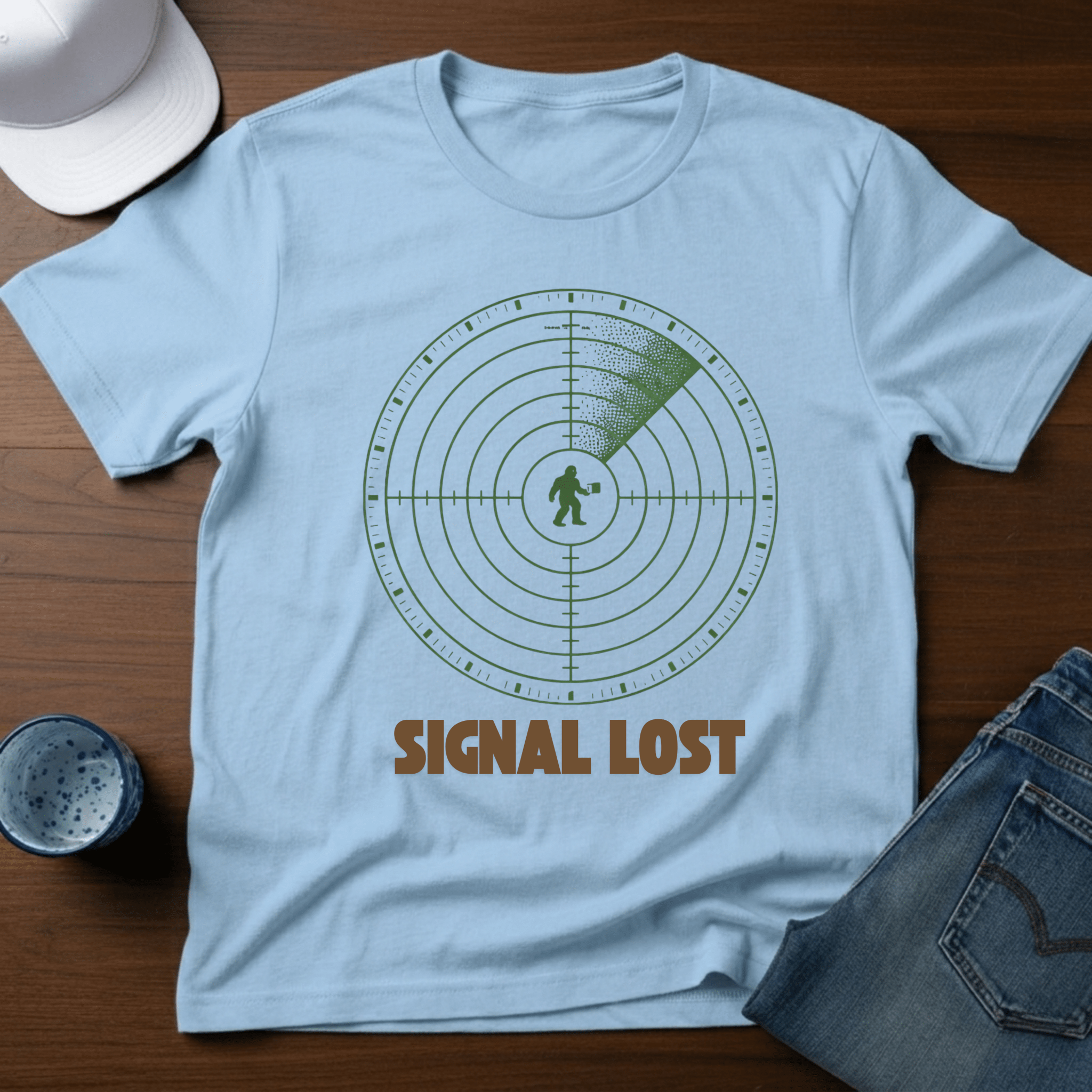 Signal Lost T-Shirt - Deadpan Outdoors Co.