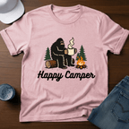 Happy Camper - Bigfoot T-Shirt - Deadpan Outdoors Co.