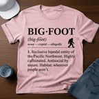 Bigfoot - Dictionary Definition T-Shirt - Deadpan Outdoors Co.