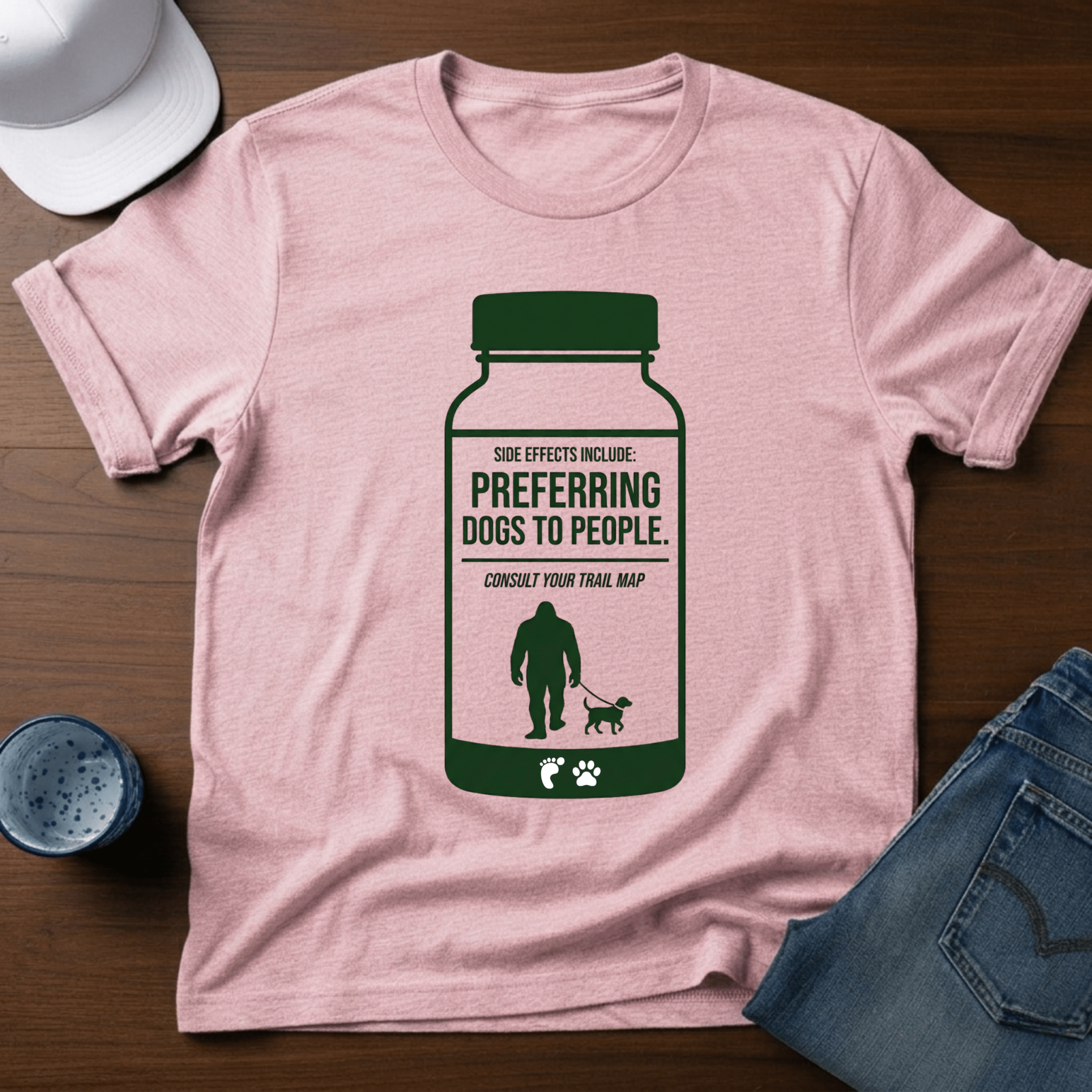 Side Effects Include: Preferring Dogs To People T-Shirt - Deadpan Outdoors Co.