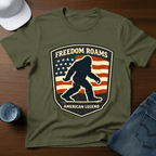 Freedom Roams T-Shirt - Deadpan Outdoors Co.
