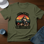 Off - Grid On Coffee T-Shirt - Deadpan Outdoors Co.