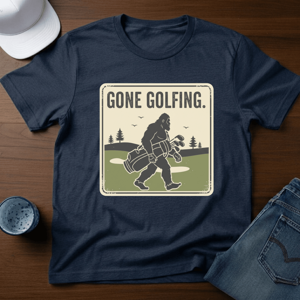 Gone Golfing T-Shirt - Deadpan Outdoors Co.