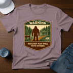 Warning - Does Not Play Well With Others T-Shirt - Deadpan Outdoors Co.