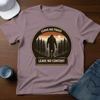 Leave No Trace Leave No Content T-Shirt - Deadpan Outdoors Co.