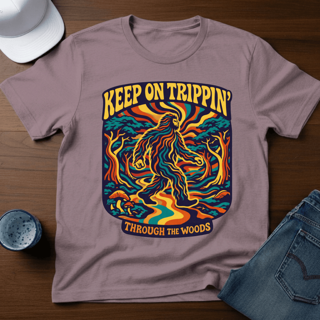 Keep On Trippin' T-Shirt - Deadpan Outdoors Co.