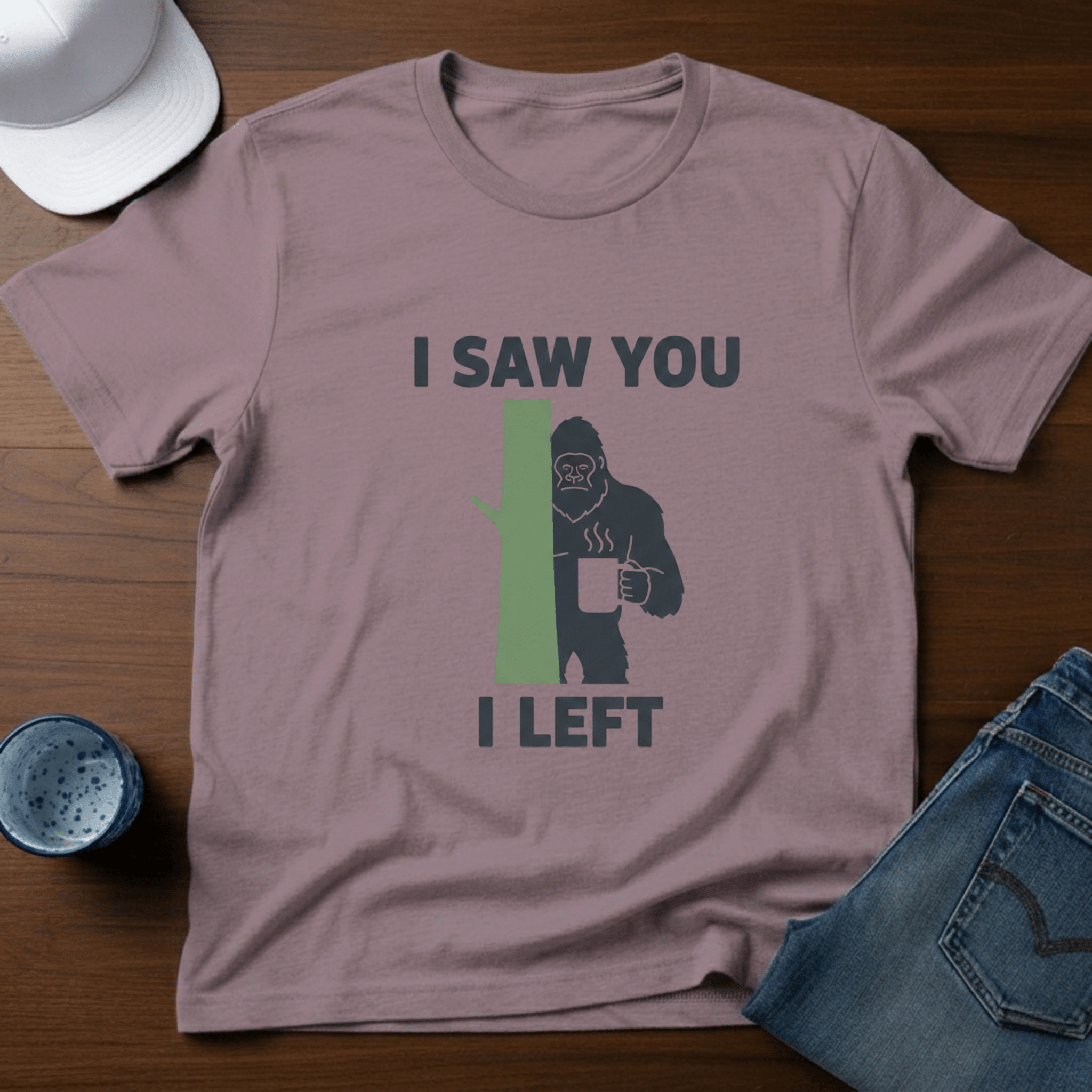 I Saw You I Left T-Shirt - Deadpan Outdoors Co.