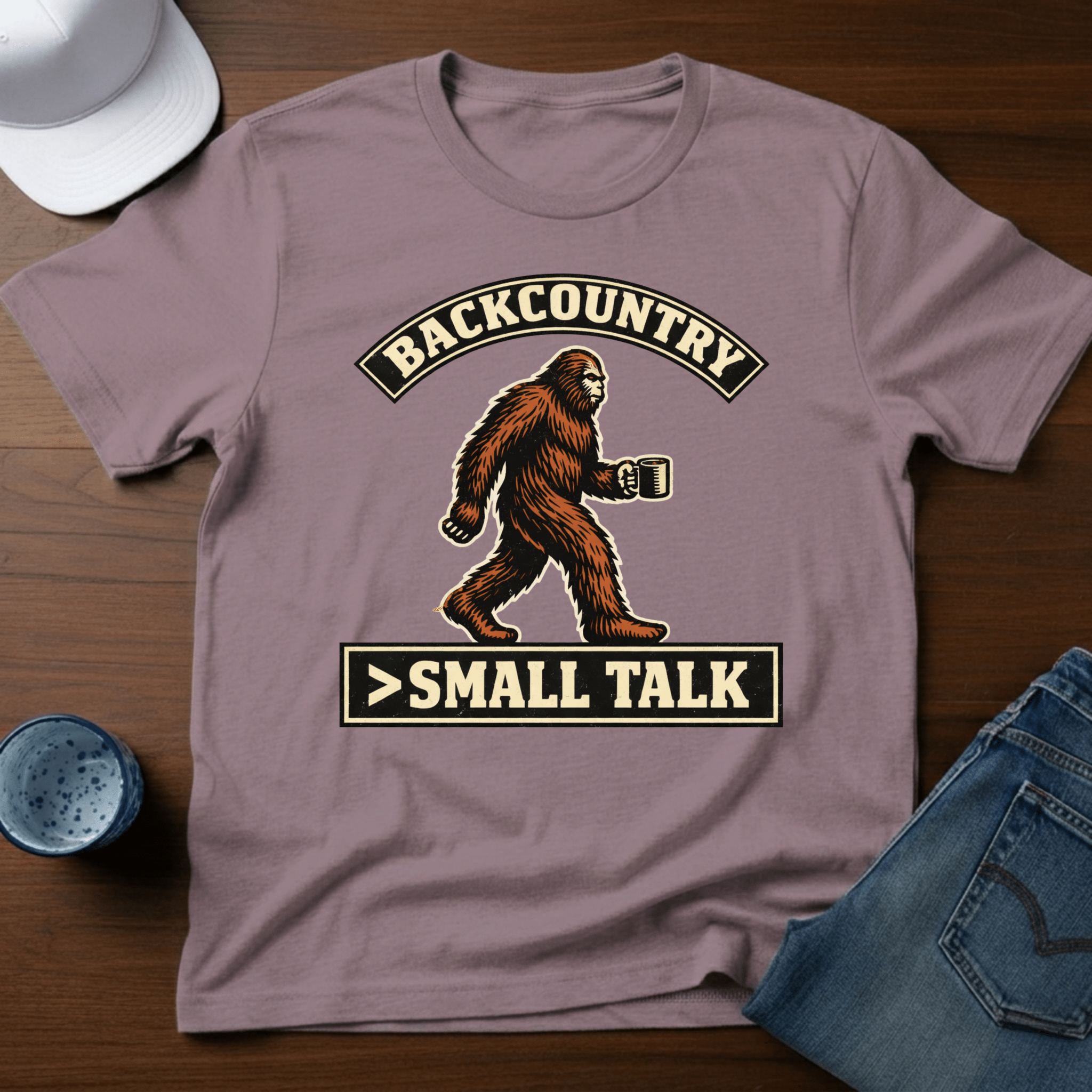 Backcountry < Small Talk T-Shirt - Deadpan Outdoors Co.