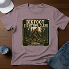 Bigfoot Sighting: Clear - Photographer: Shaking Like A Chihuahua T-Shirt - Deadpan Outdoors Co.