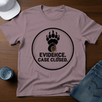 Evidence. Case Closed T-Shirt - Deadpan Outdoors Co.