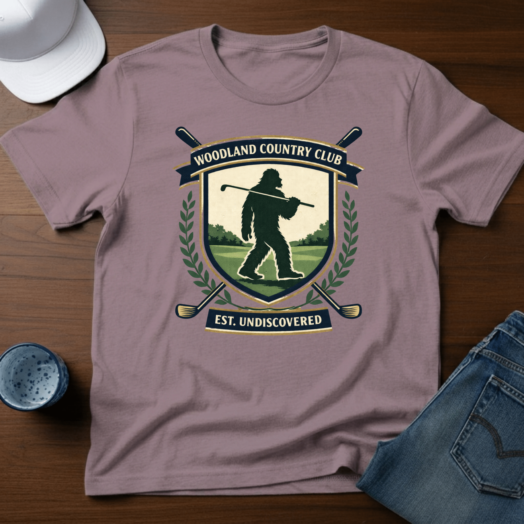 Woodland Country Club T-Shirt - Deadpan Outdoors Co.