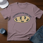 Footprints In The Sandtrap T-Shirt - Deadpan Outdoors Co.