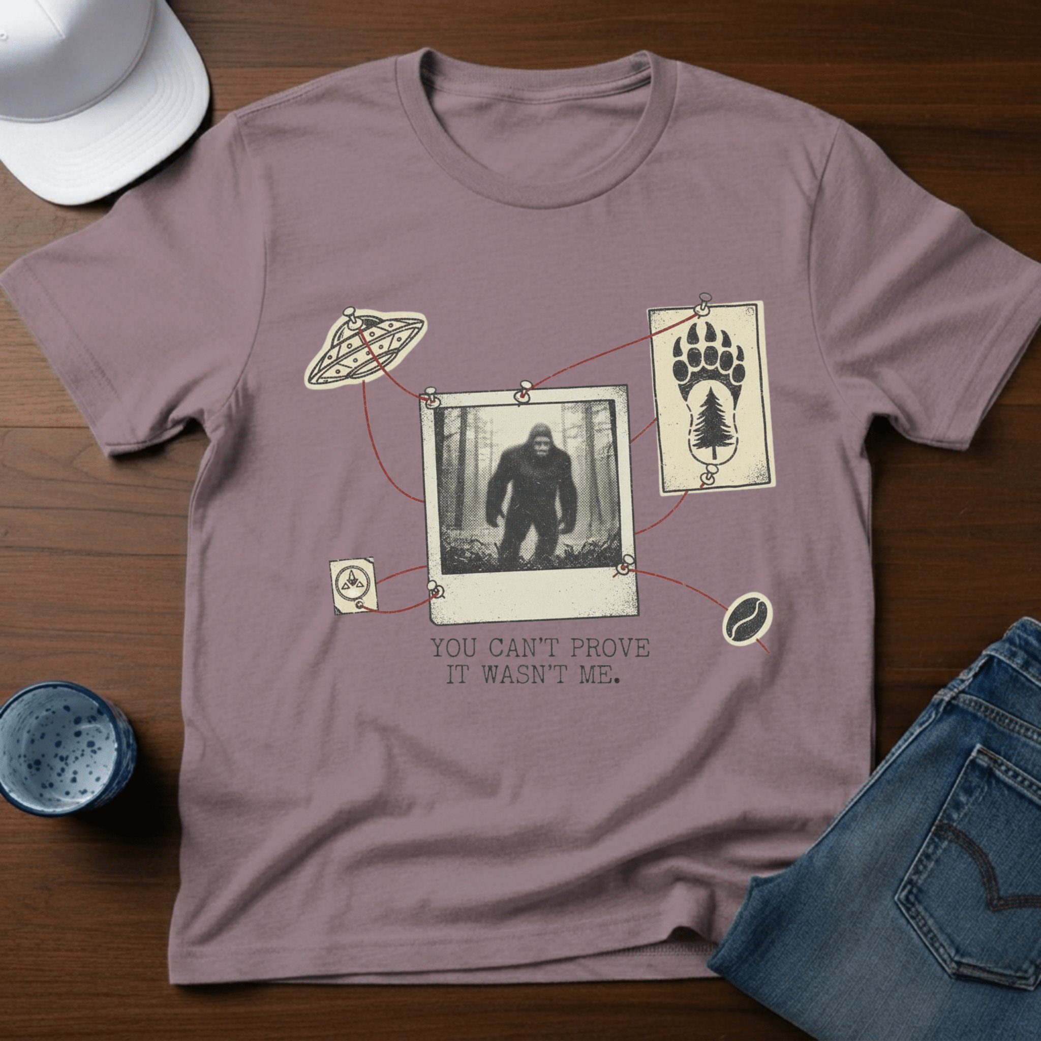 You Can't Prove It Wasn't Me T-Shirt - Deadpan Outdoors Co.