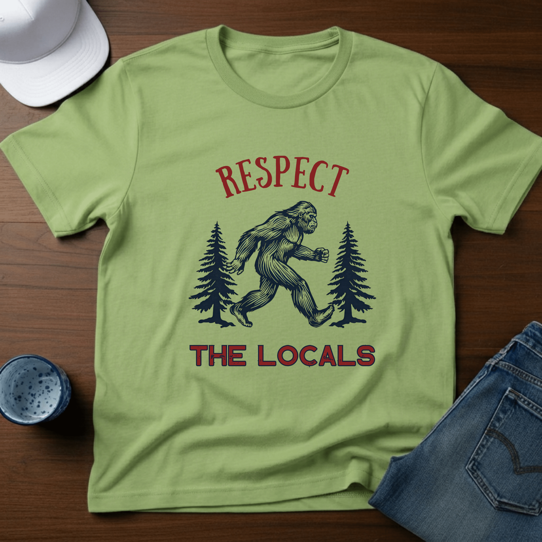 Respect The Locals T-Shirt - Deadpan Outdoors Co.