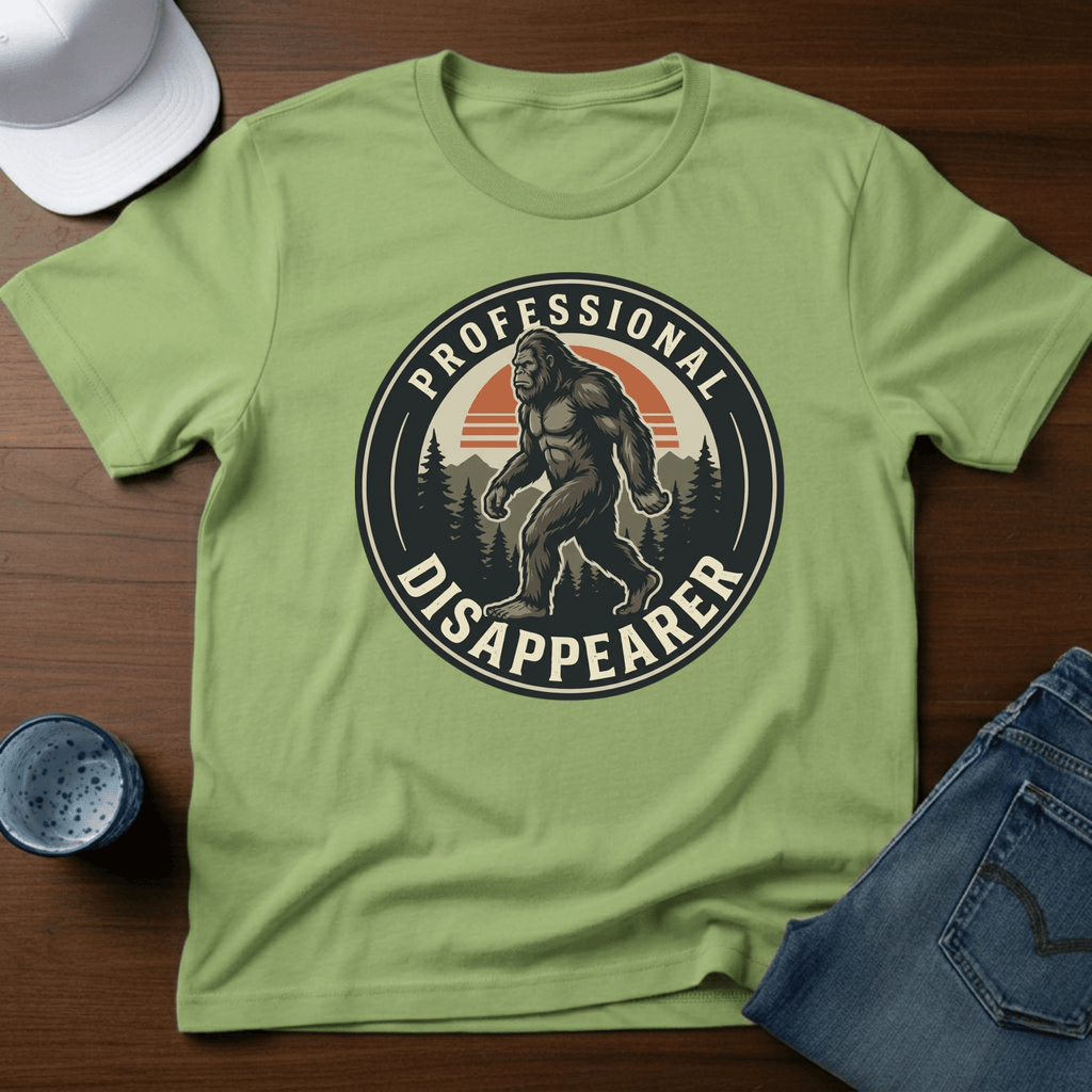 Professional Disappearer T-Shirt - Deadpan Outdoors Co.