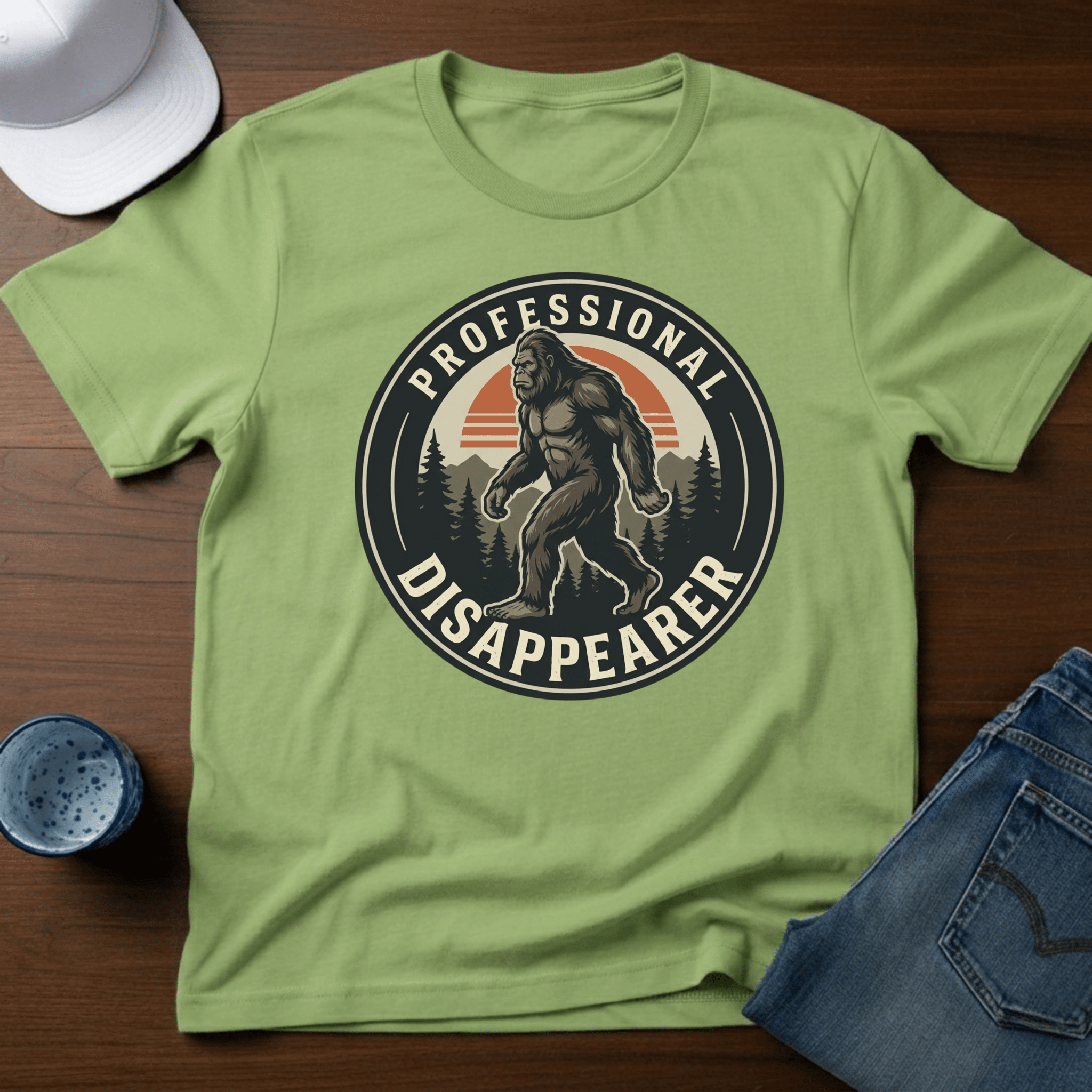 Professional Disappearer T-Shirt - Deadpan Outdoors Co.