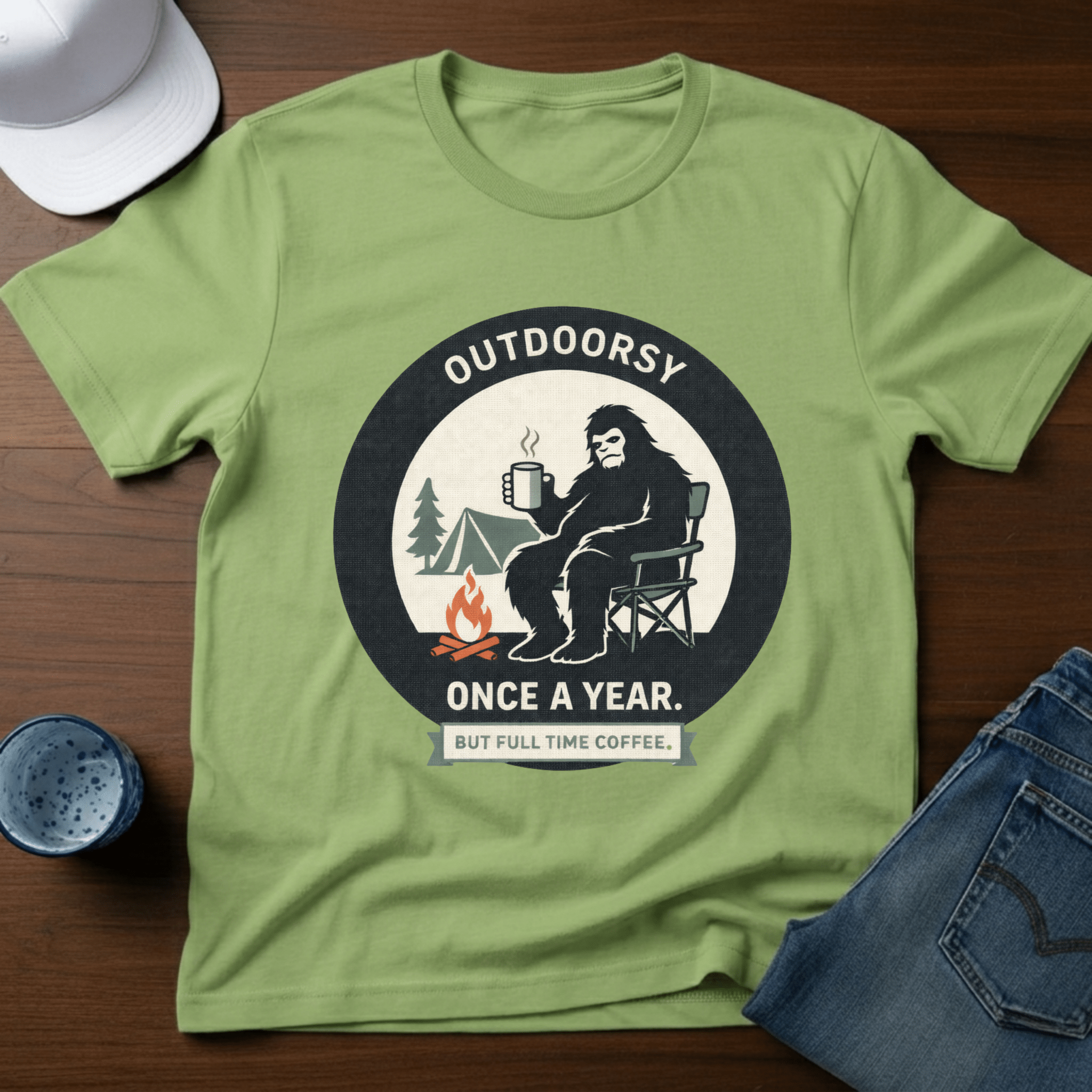 Outdoorsy Once A Year T-Shirt - Deadpan Outdoors Co.