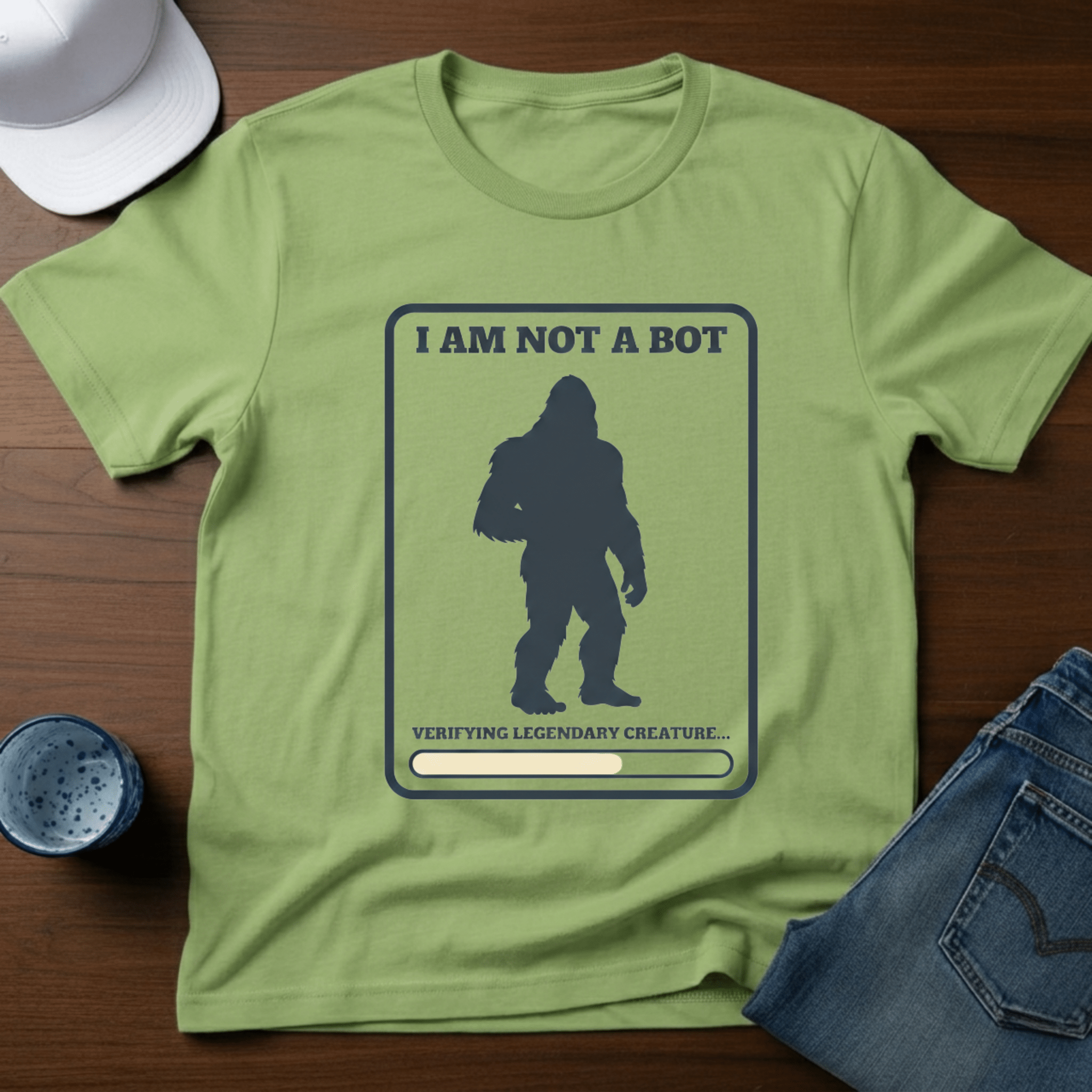 I Am Not A Bot T-Shirt - Deadpan Outdoors Co.