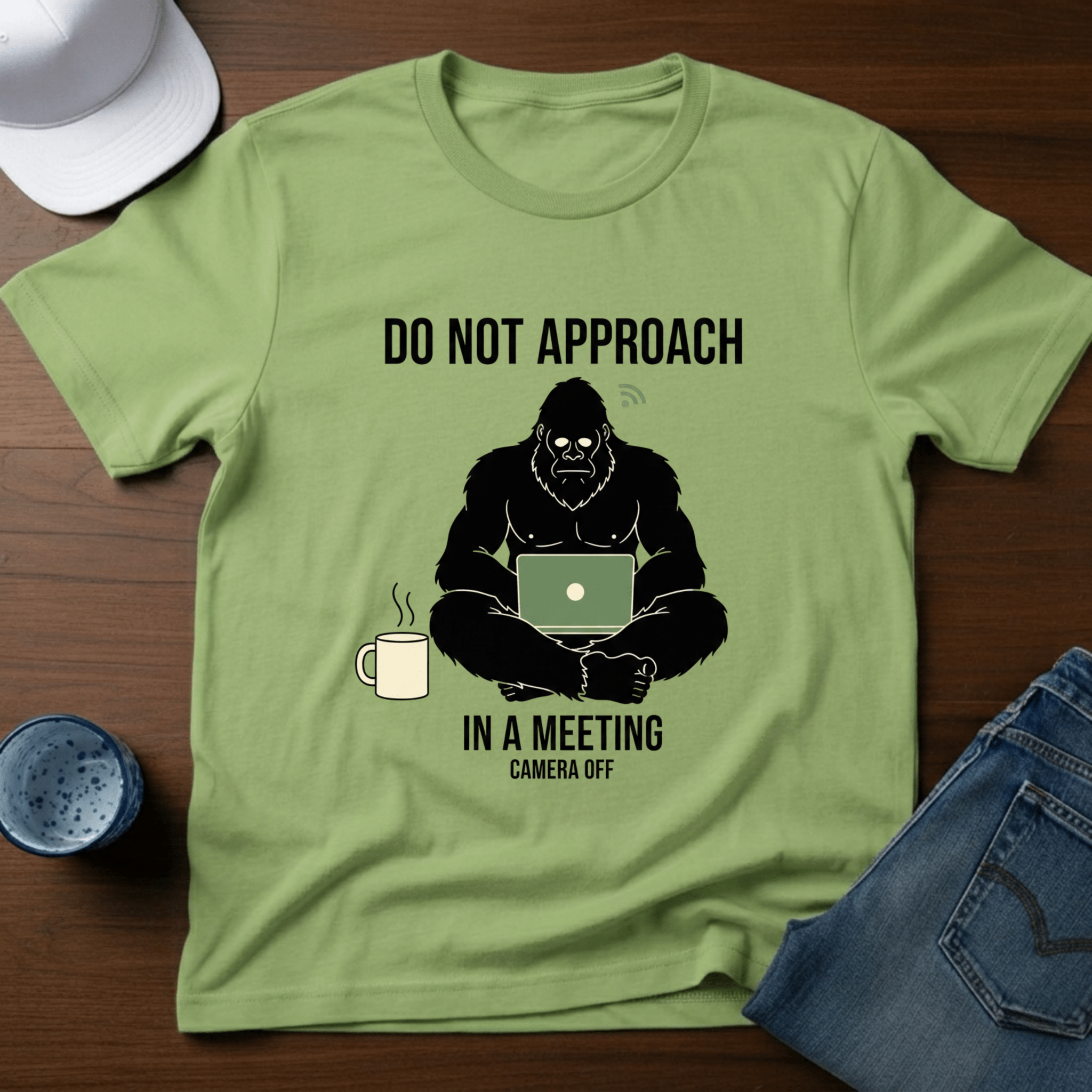Do Not Approach In A Meeting T-Shirt - Deadpan Outdoors Co.