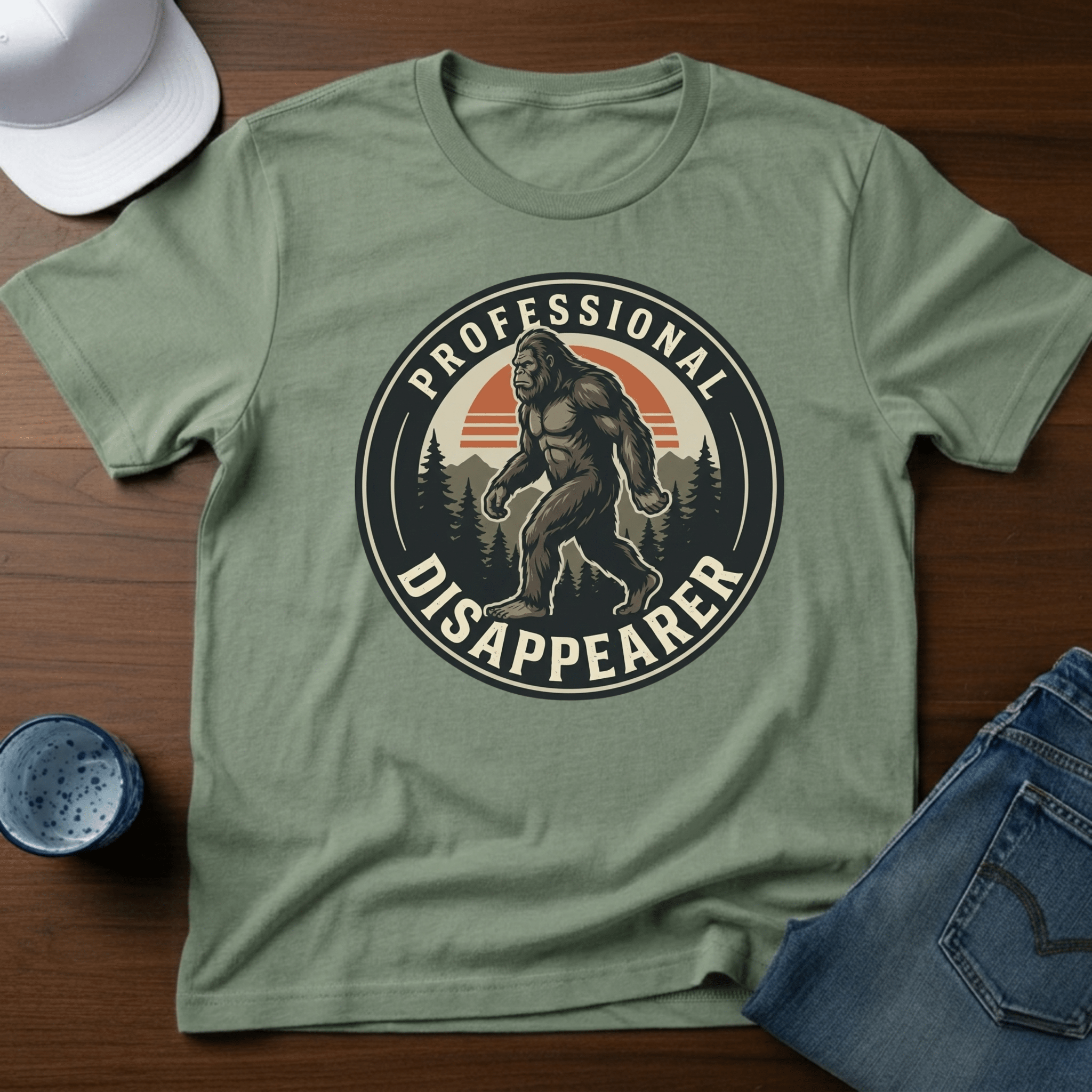 Professional Disappearer T-Shirt - Deadpan Outdoors Co.