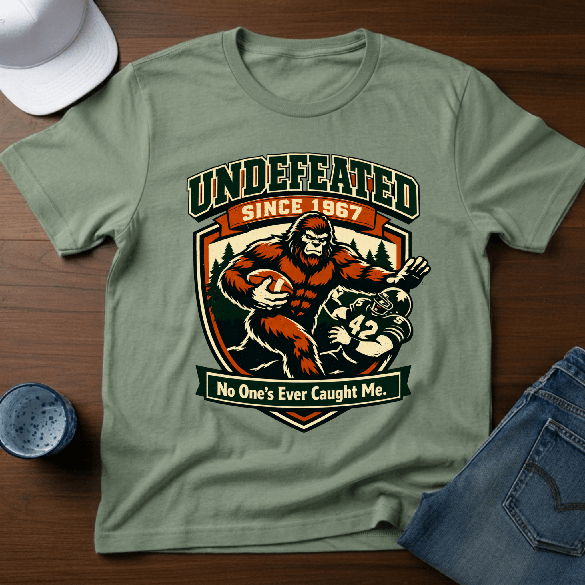 Undefeated Since 1967 T-Shirt - Deadpan Outdoors Co.