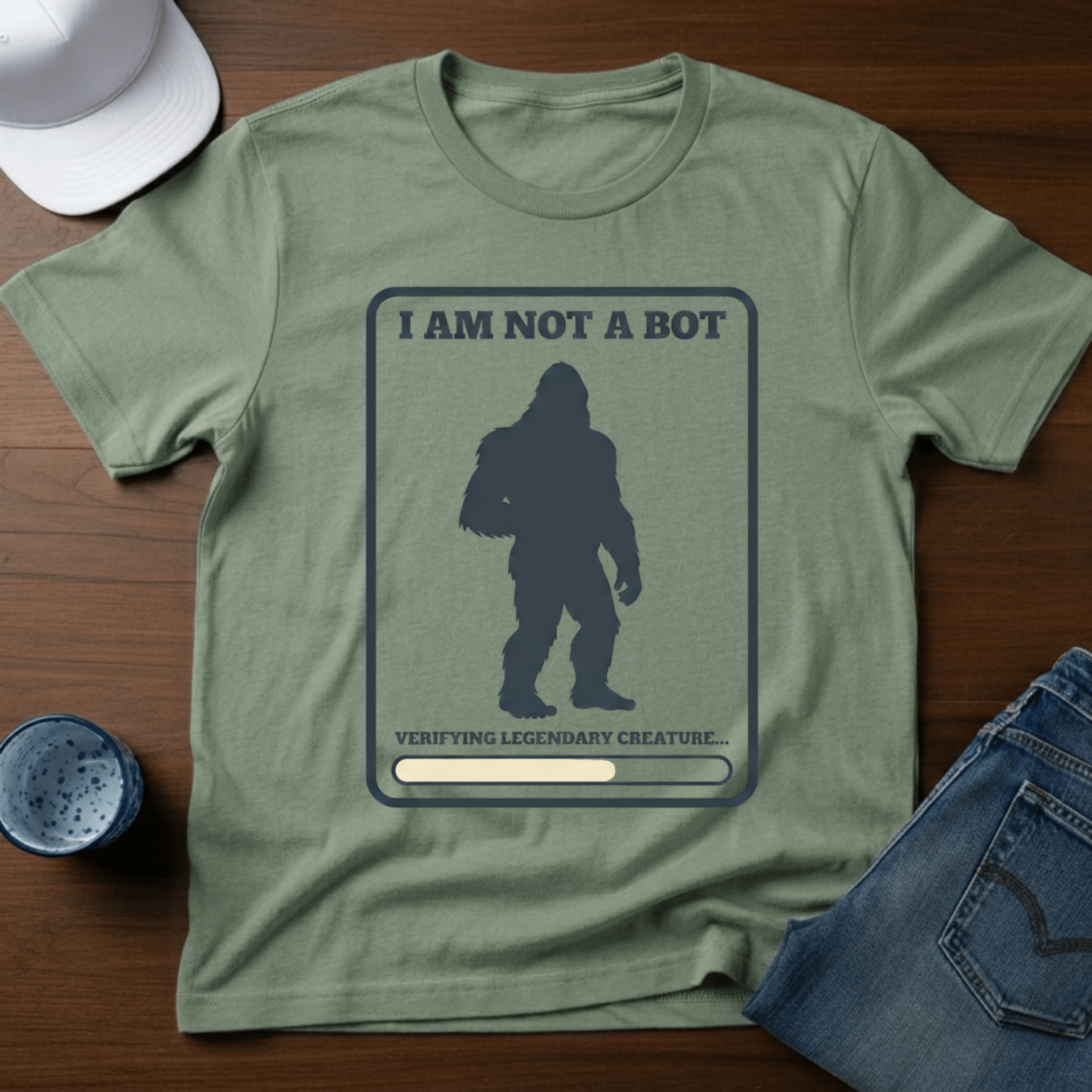 I Am Not A Bot T-Shirt - Deadpan Outdoors Co.