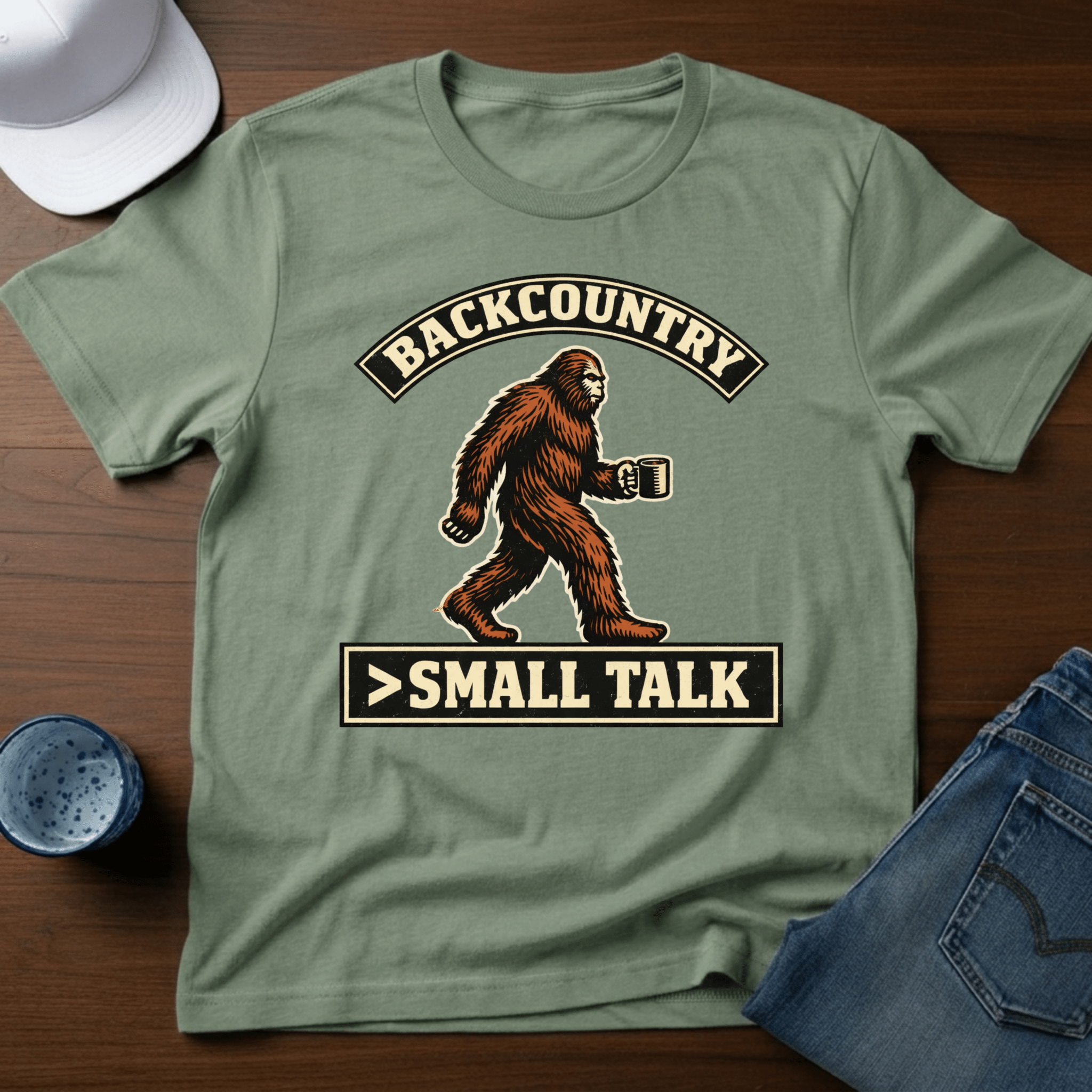 Backcountry < Small Talk T-Shirt - Deadpan Outdoors Co.