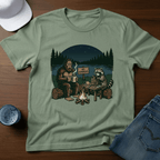 No Comment - Bigfoot With OCD Racoon T-Shirt - Deadpan Outdoors Co.