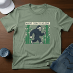 Insert Coin To Believe T-Shirt - Deadpan Outdoors Co.
