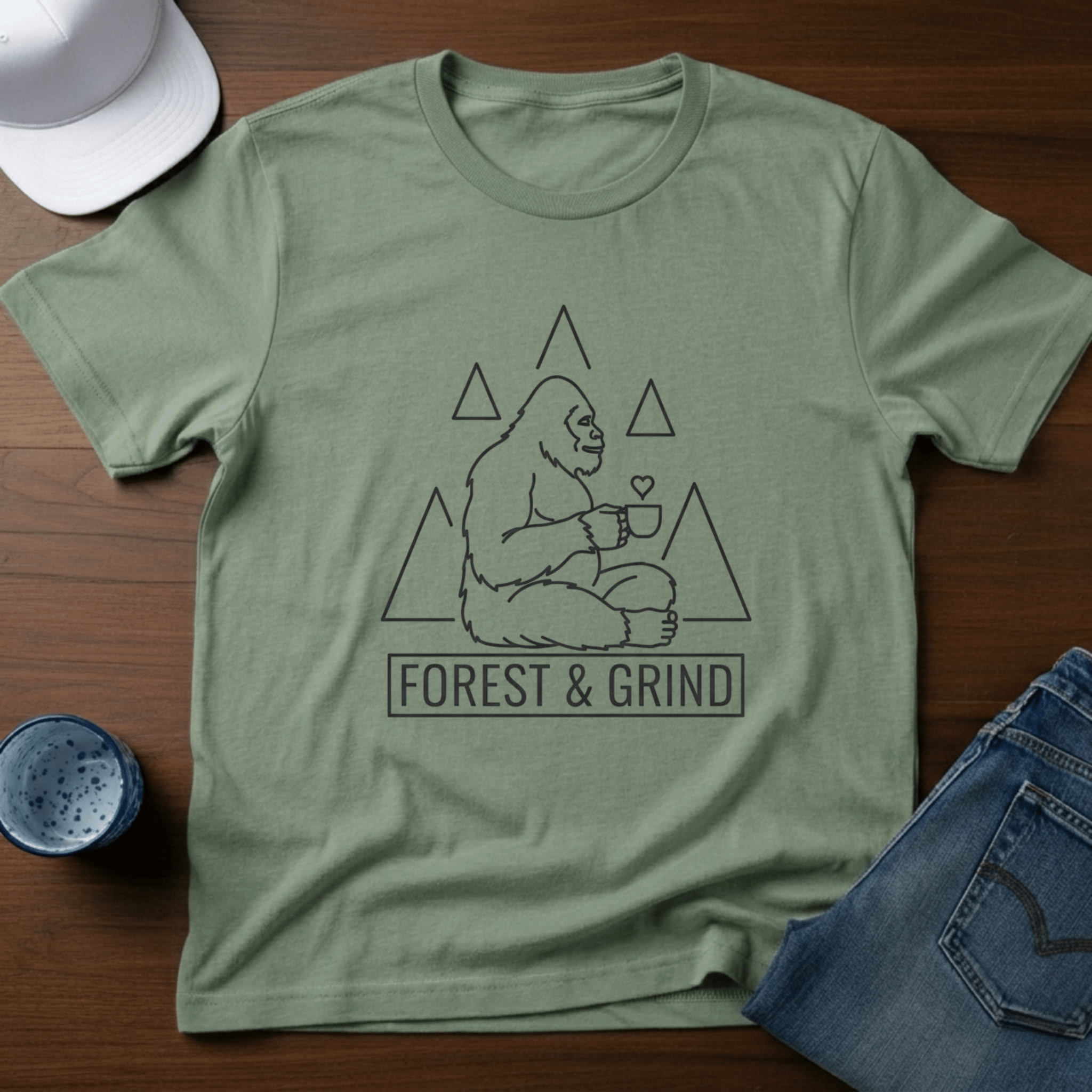 Forest & Grind T-Shirt - Deadpan Outdoors Co.