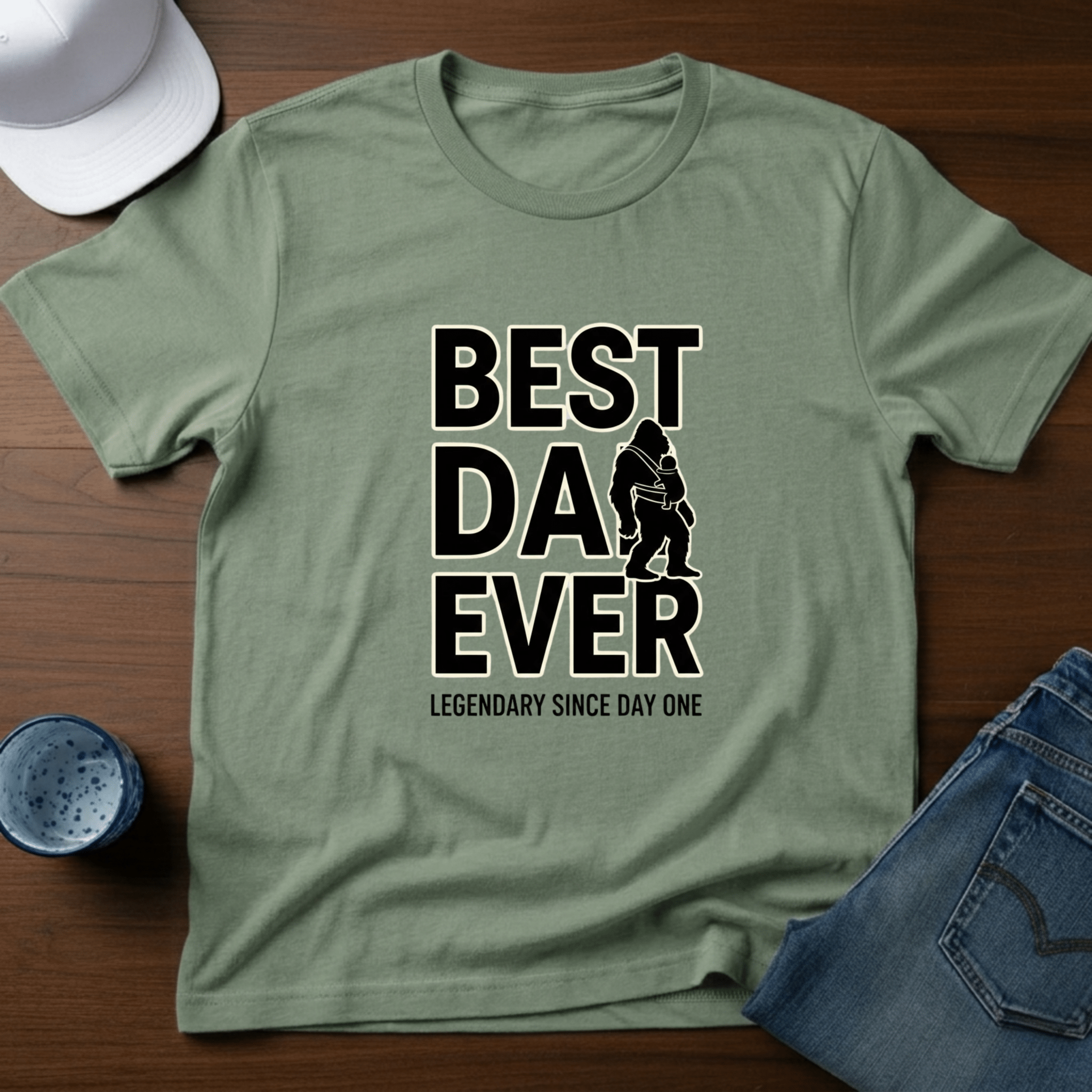 Best Dad Ever T-Shirt - Deadpan Outdoors Co.
