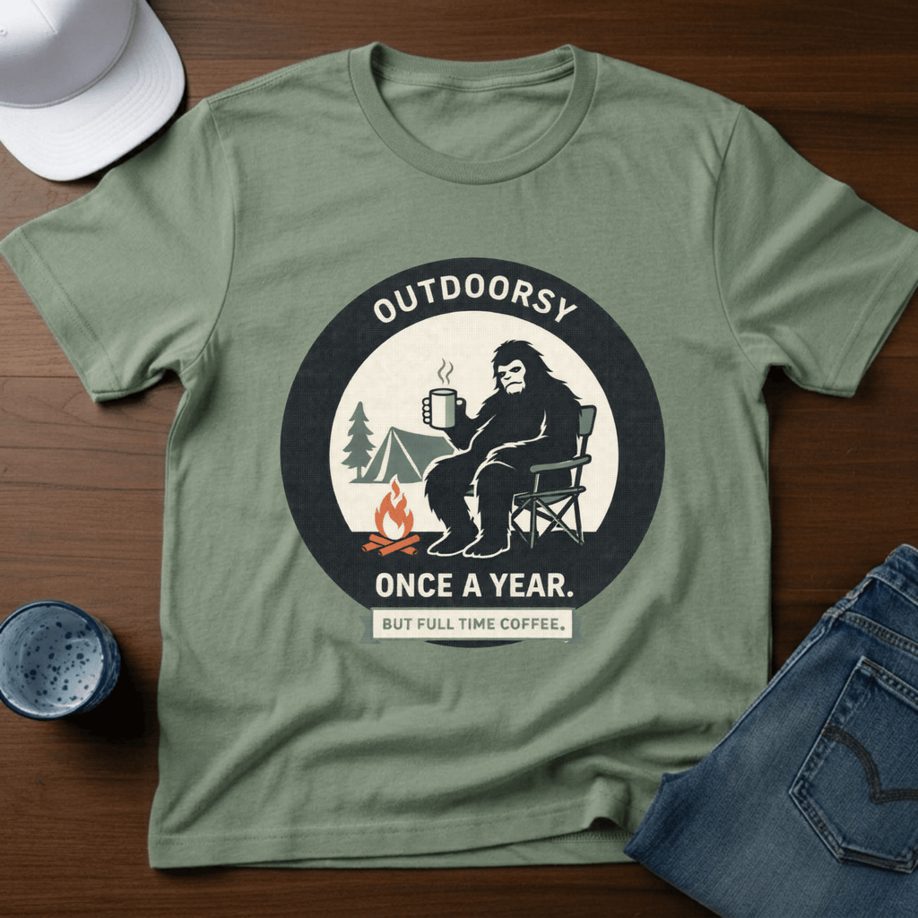 Outdoorsy Once A Year T-Shirt - Deadpan Outdoors Co.