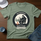 Outdoorsy Once A Year T-Shirt - Deadpan Outdoors Co.