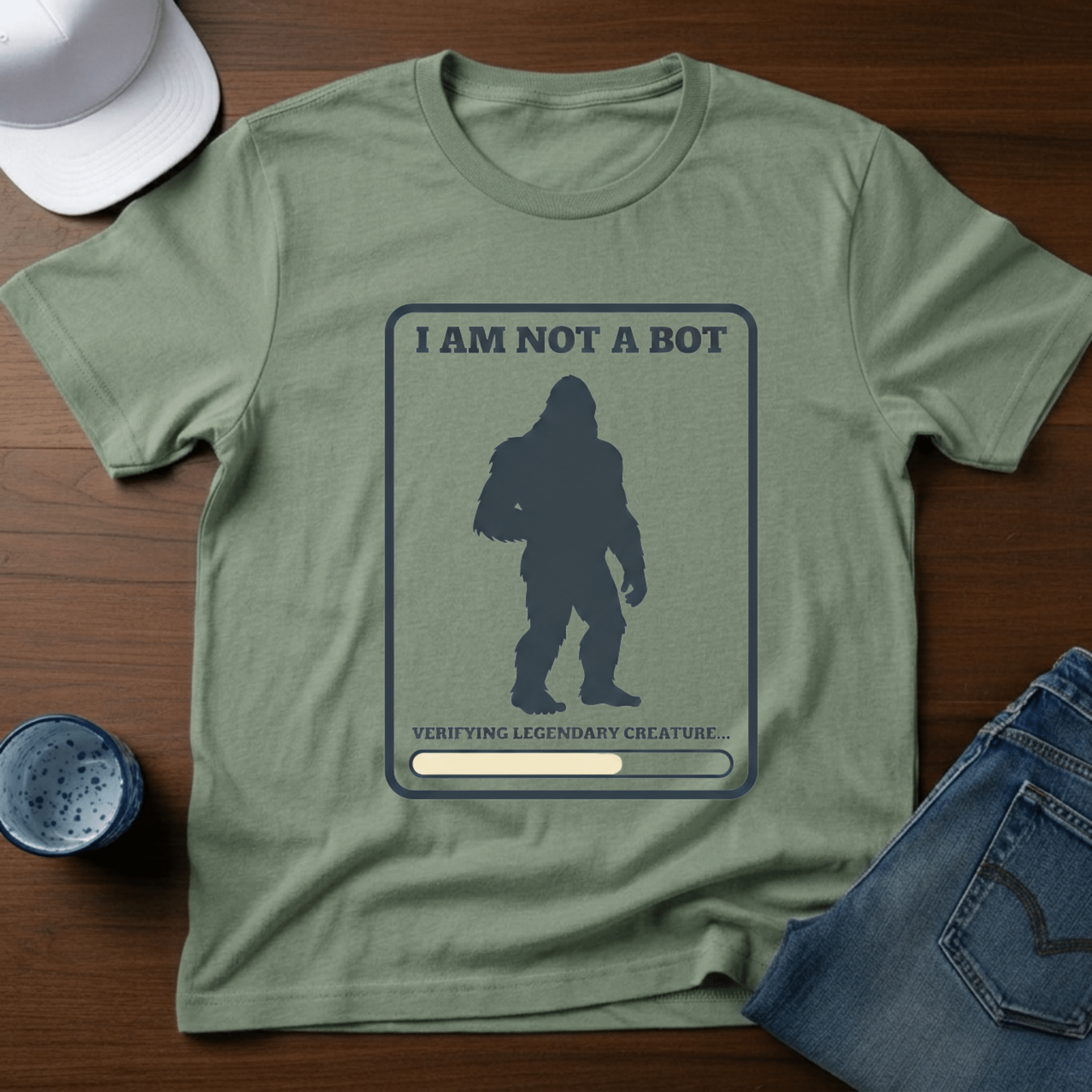 I Am Not A Bot T-Shirt - Deadpan Outdoors Co.