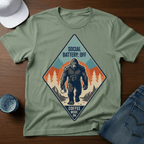 Social Battery: OFF Coffee Mode: ON T-Shirt - Deadpan Outdoors Co.